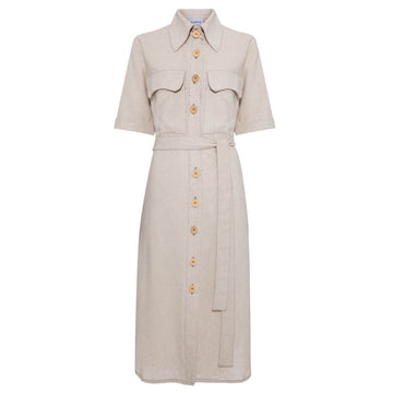Vestido Joana Bege
