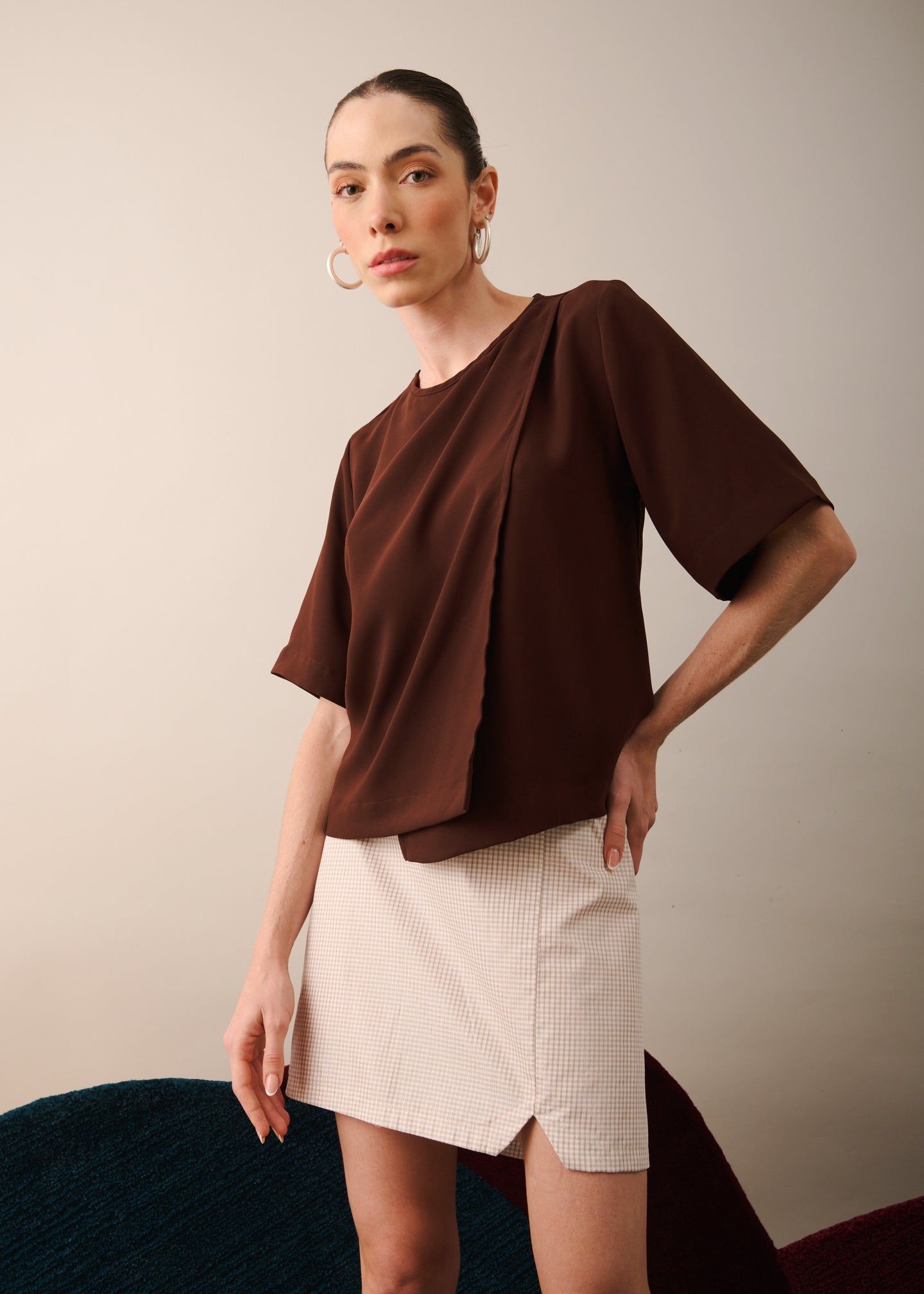 Blusa Amber Marrom