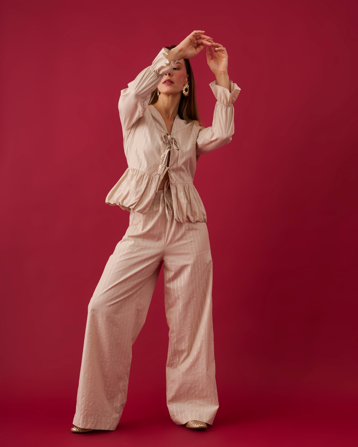 Calça Celina Bege