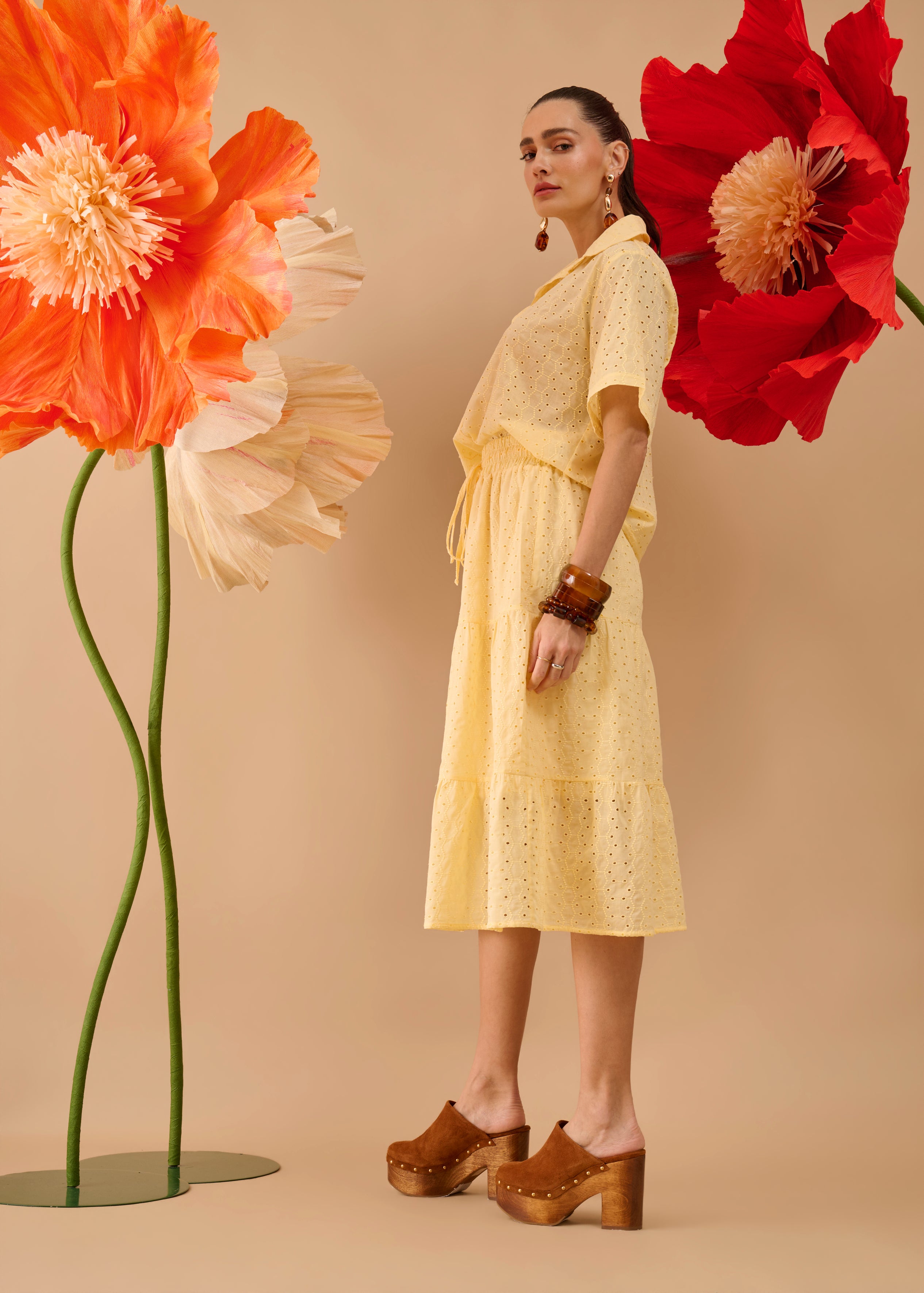Camisa Florença Amarelo