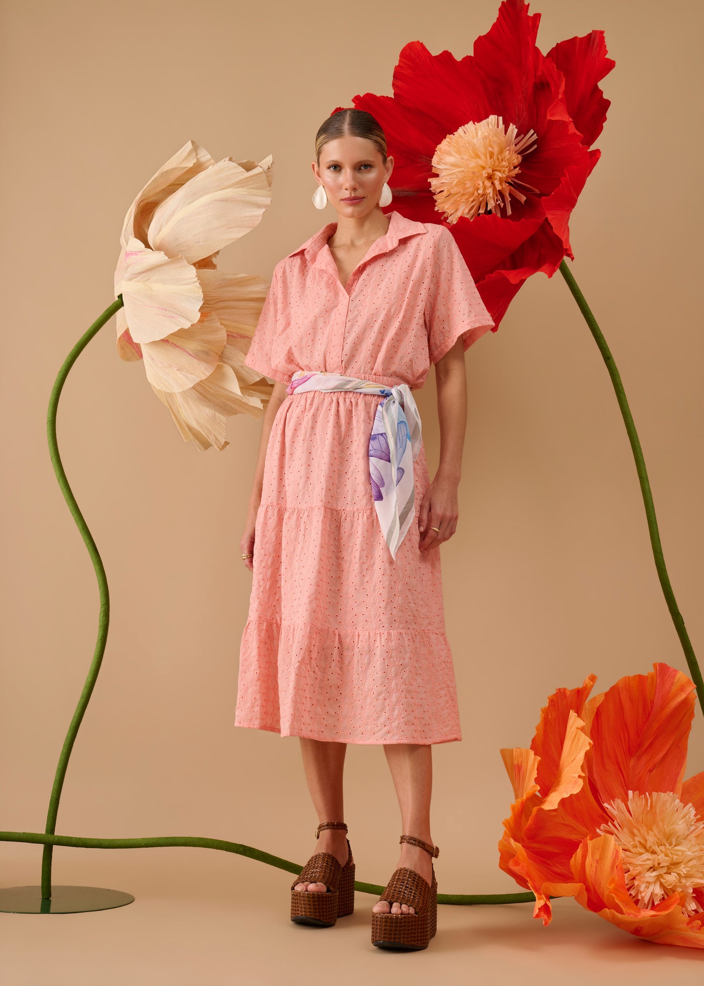 Camisa Florença Rosa