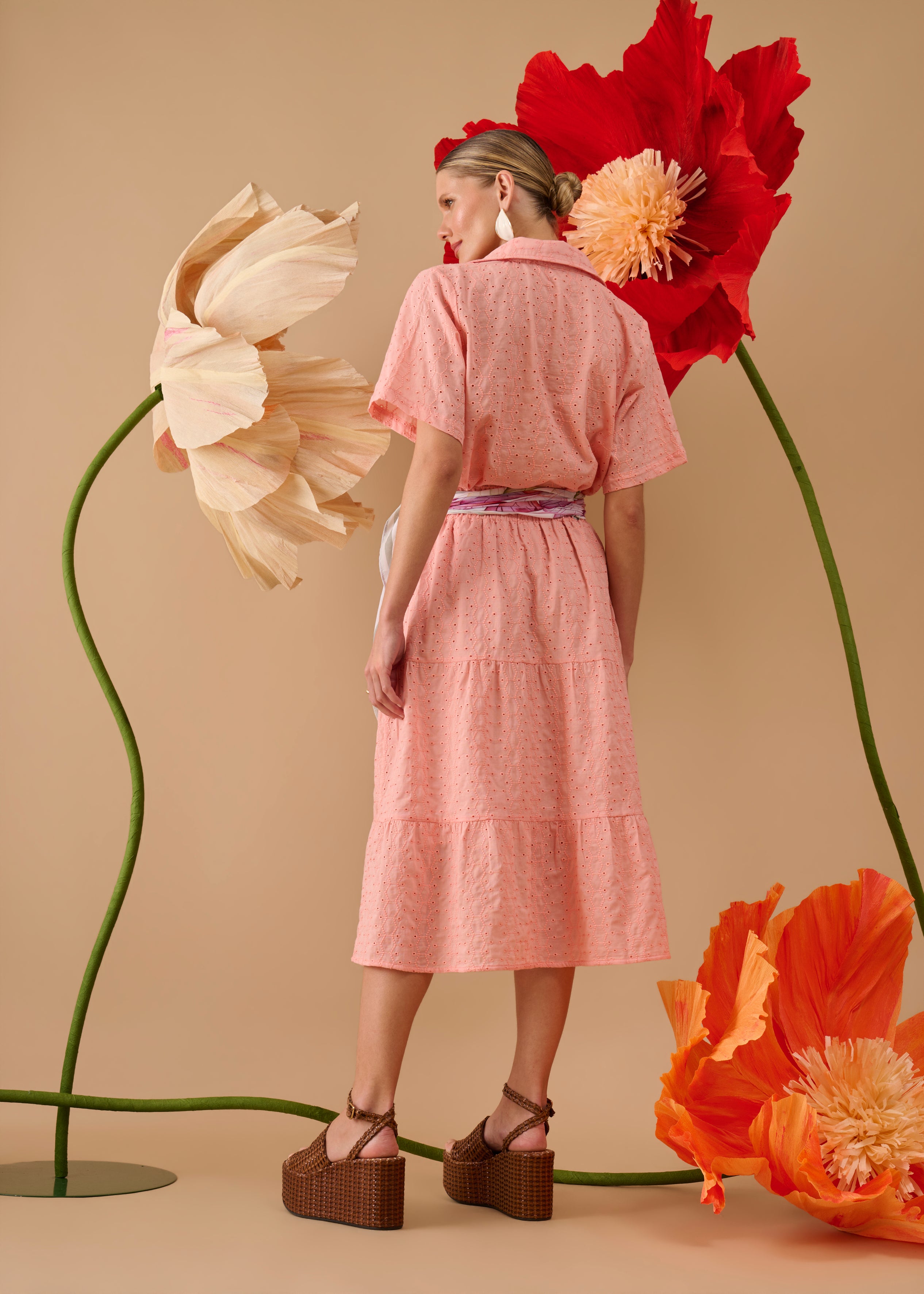 Camisa Florença Rosa