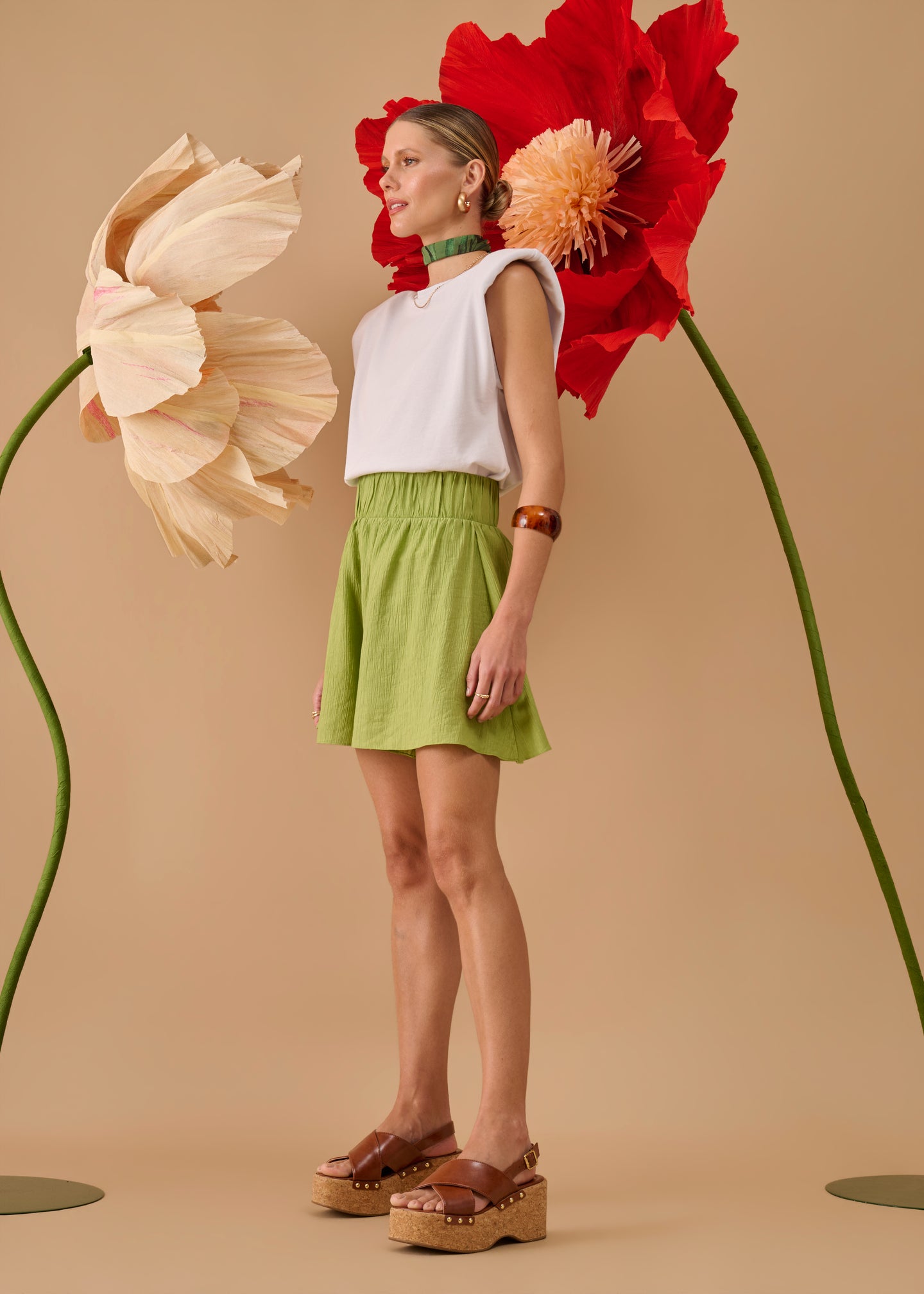Shorts Bruna Verde