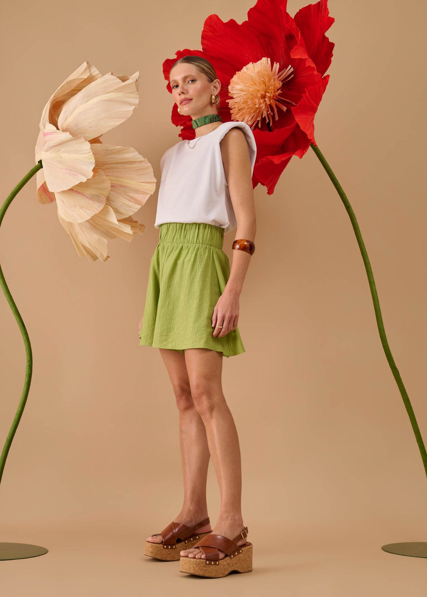 Shorts Bruna Verde