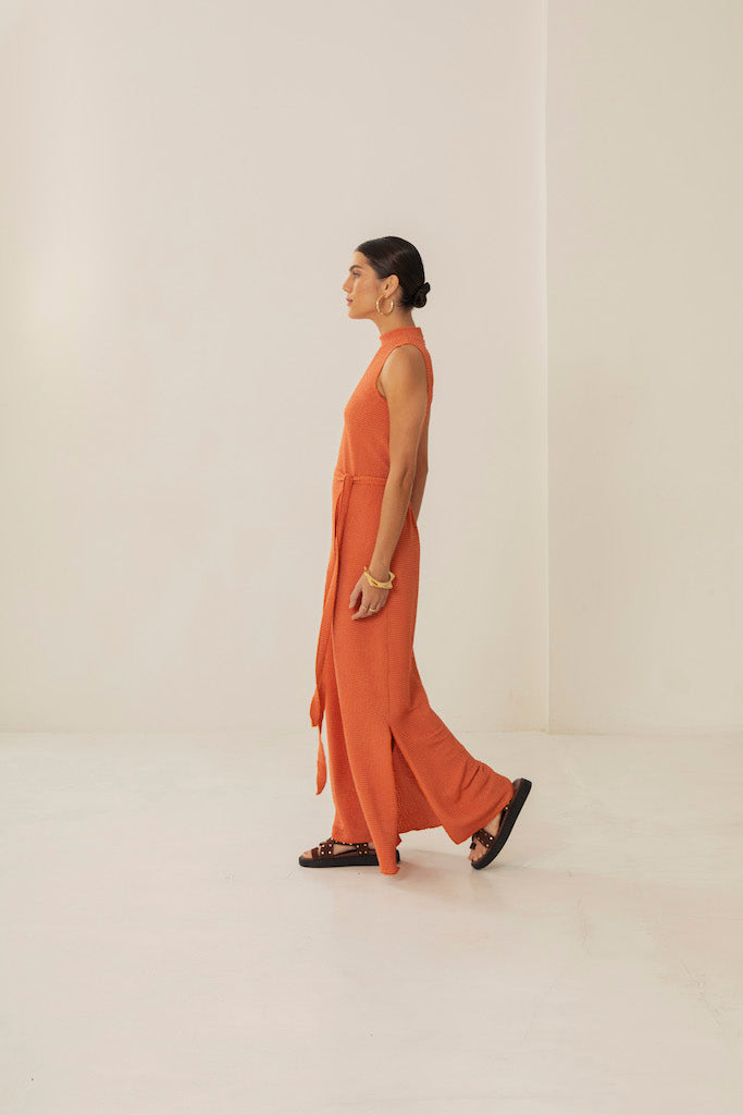 Vestido Lea Argila