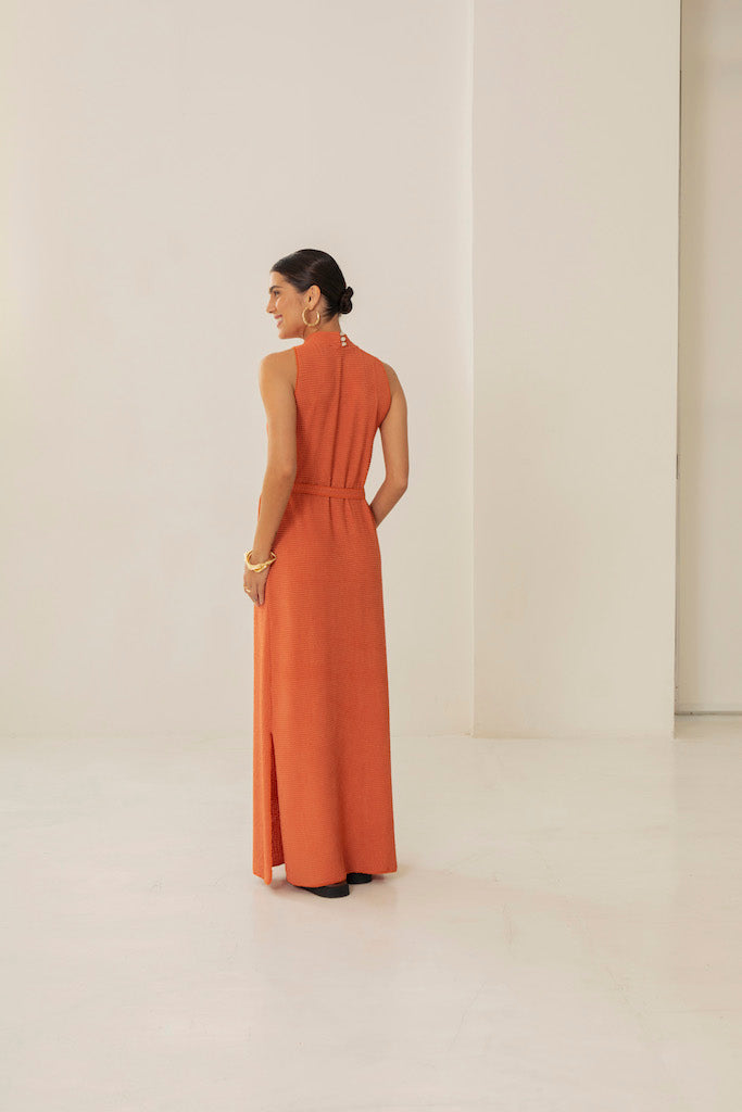 Vestido Lea Argila