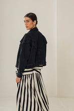 Jaqueta Florence Jeans Preta