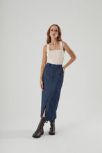 Saia Vila Mariana Denim Azul Escuro