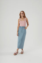 Saia Vila Mariana Denim Azul Claro