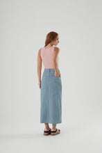 Saia Vila Mariana Denim Azul Claro