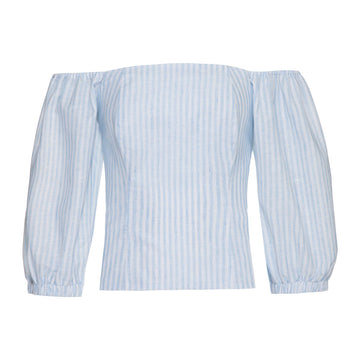 Blusa Ema Listra Azul
