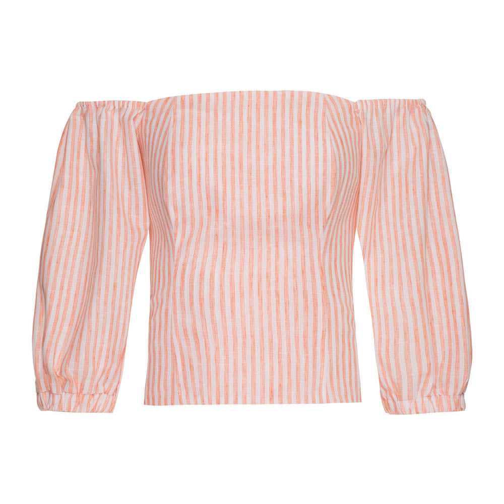 Blusa Ema Listra Salmão