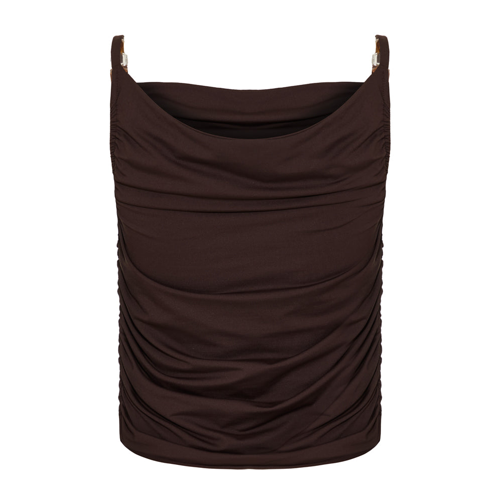 Blusa Margot Café