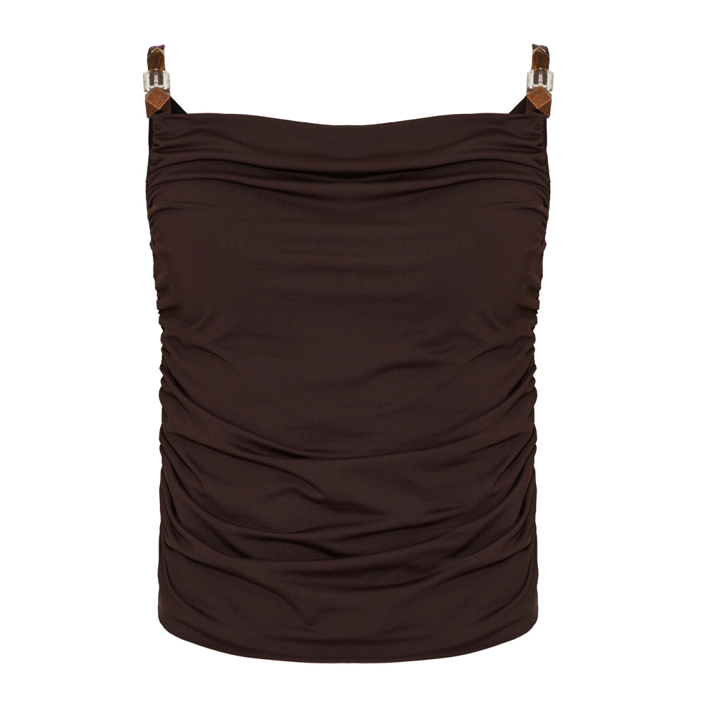 Blusa Margot Café