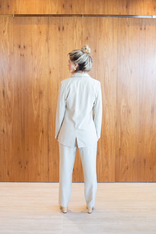 Blazer Elaine Bege