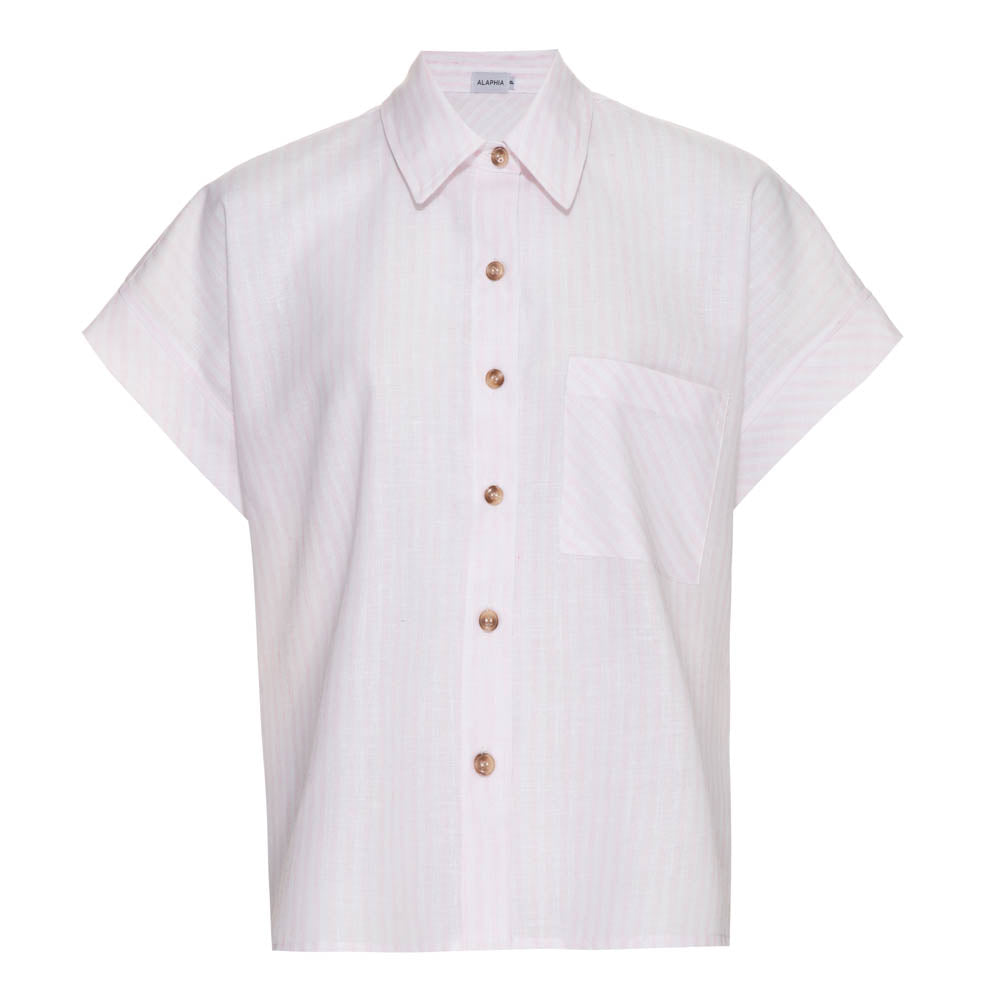 Camisa Veronica Listra Rosa
