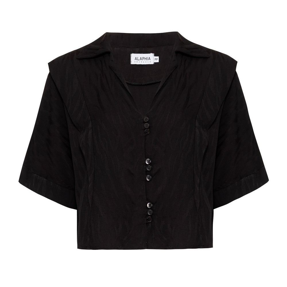 Camisa Agatha Preta
