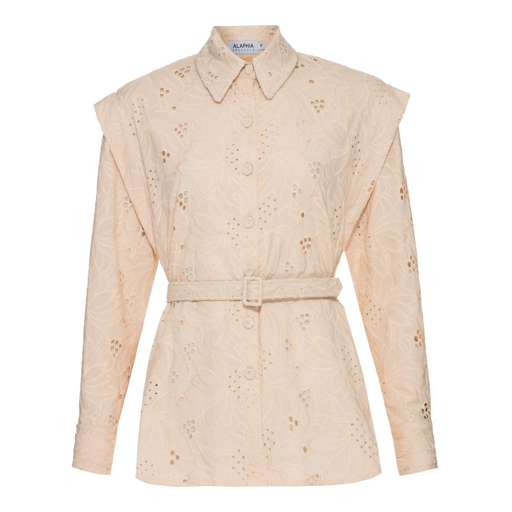 Camisa Roberta Bege
