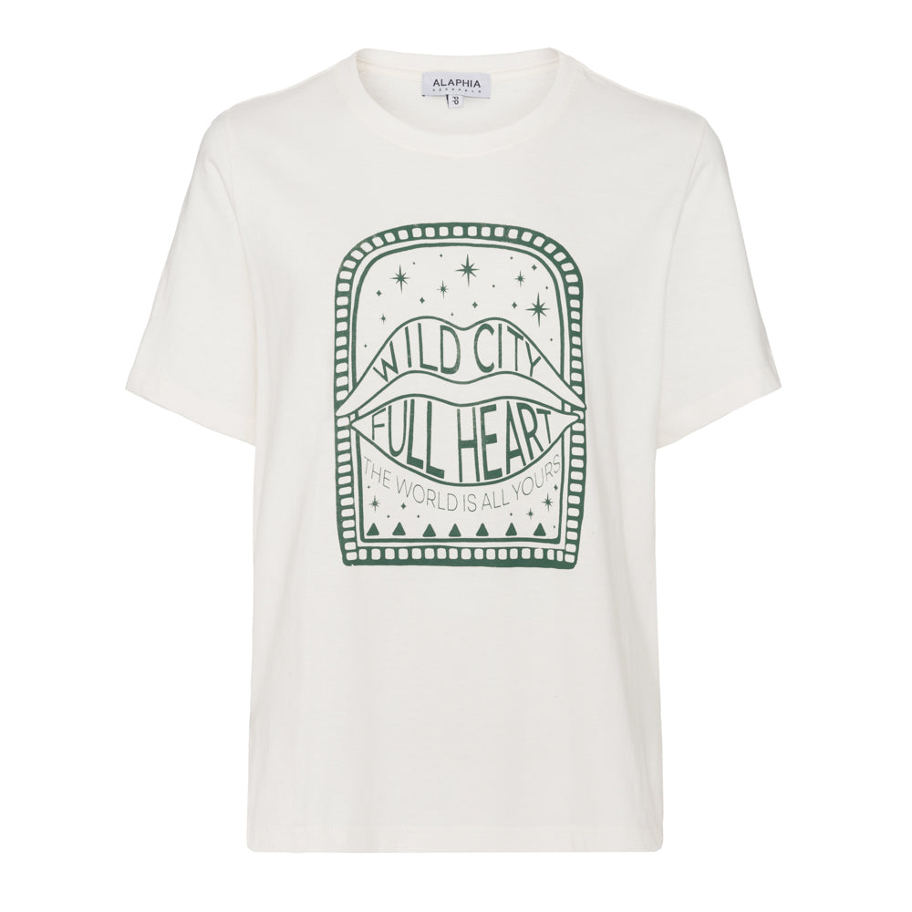 T-shirt Wild City Off White