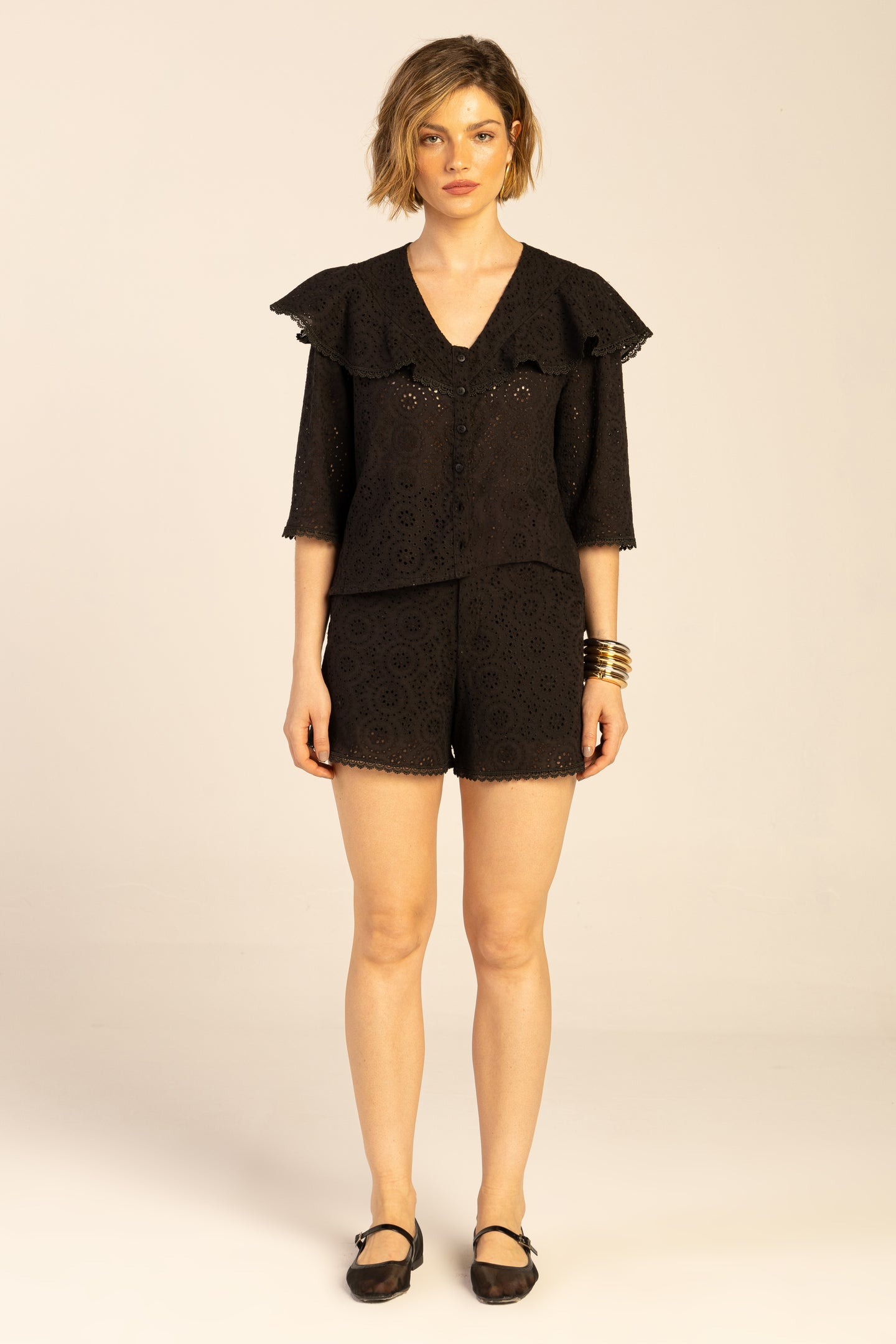 Shorts Capri Preto