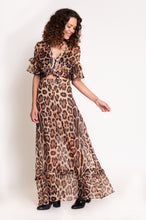 Saia Leopard Marrom