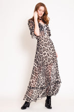 Saia Leopard Cinza