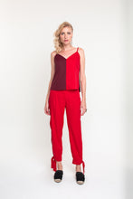 Blusa Pietra Bordô e Vermelho