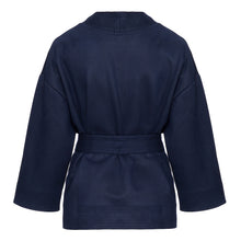 Kimono Lis Azul Marinho