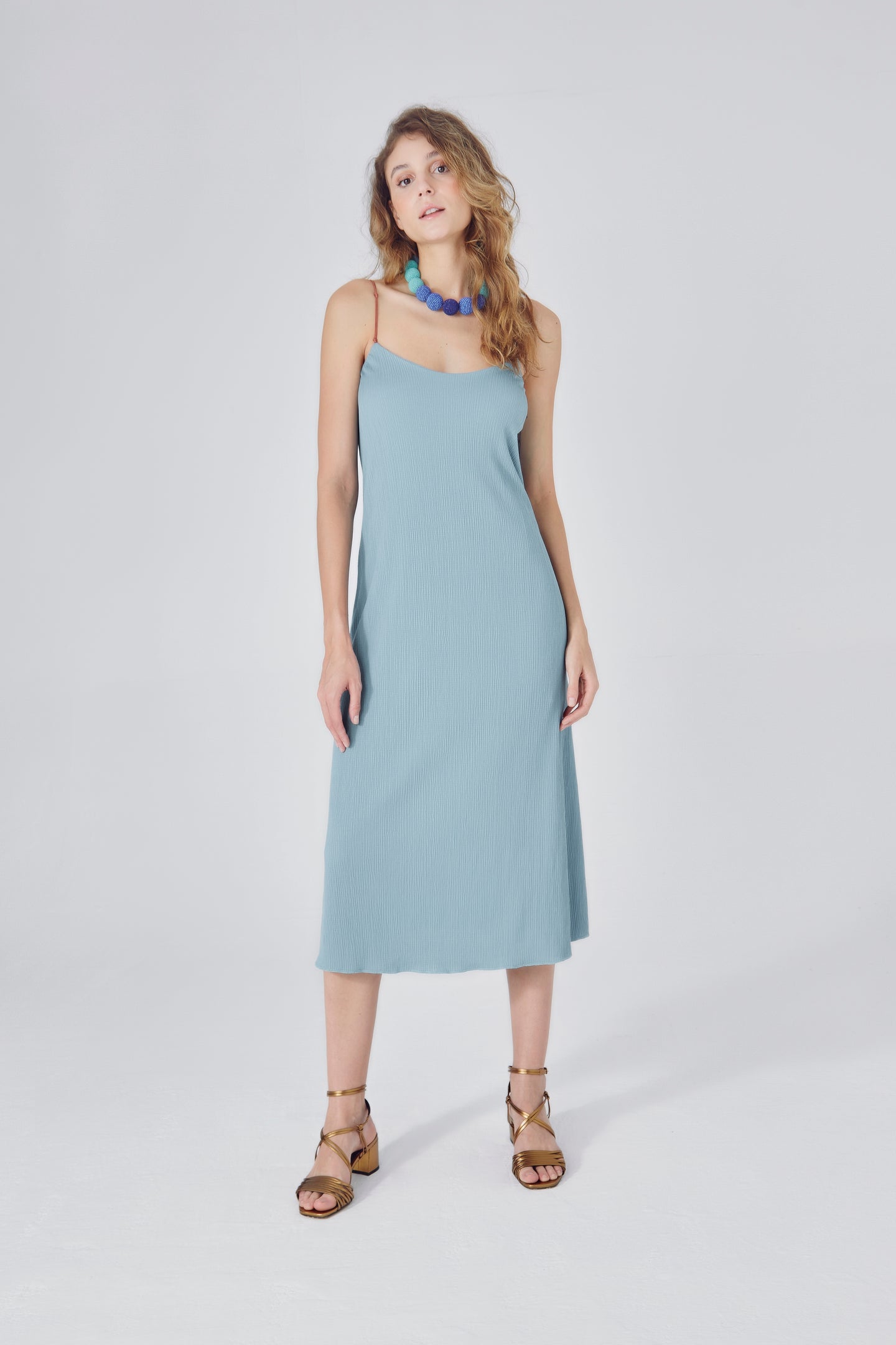 Vestido Lara Azul