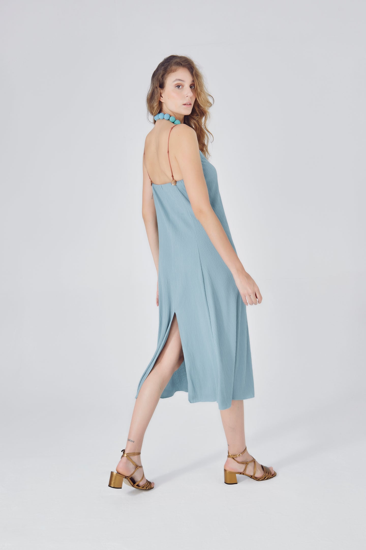 Vestido Lara Azul